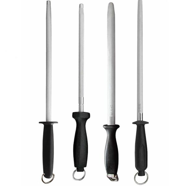 Chaira de Afilado Profesional en Acero al Carbono – 19 a 30 cm