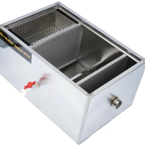 Separador de Grasas Comercial en Acero Inoxidable – 50 cm