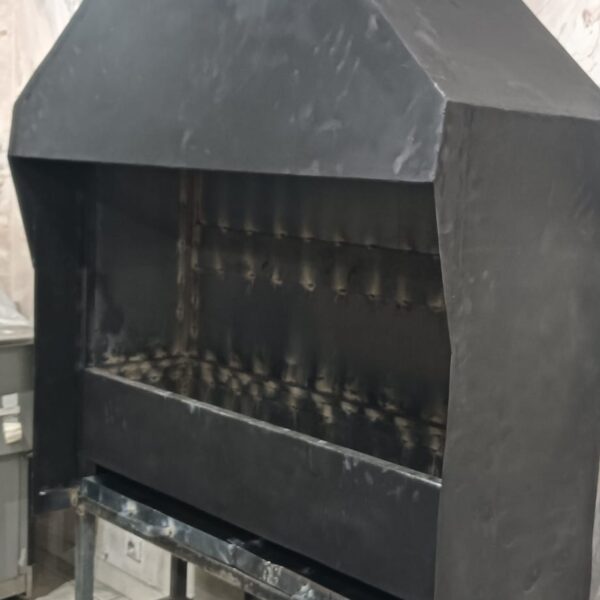 Campana Extractora para Barbacoa y Asador – Acero Negro