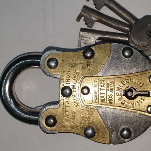 Candado de Seguridad Nadeem Wattan 6 Palancas – 64 mm